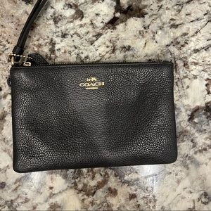 Black Coach Clutch